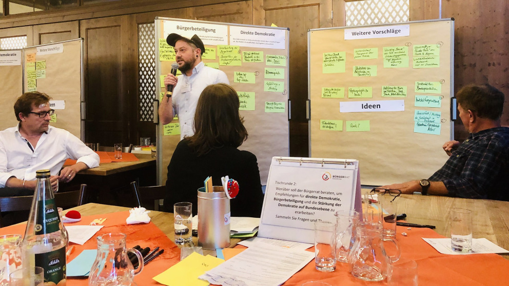 The regional conference of the Citizens' Assembly for Democracy in Munich: Participation processes are increasingly playing a more prominent role