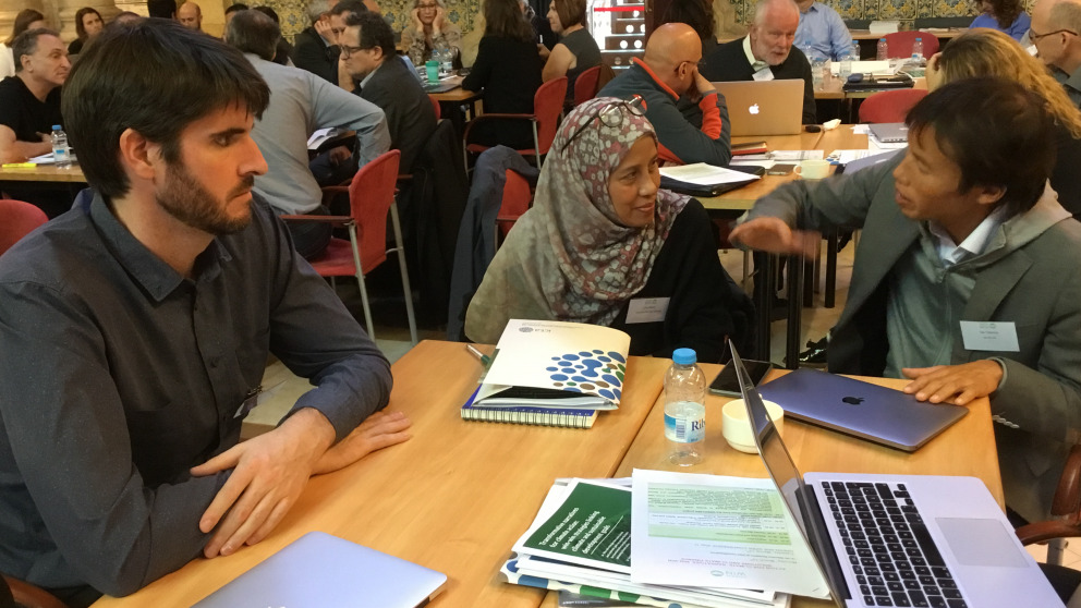 Scientists, investors and business representatives at the Green-Win wrap-up workshop in Barcelona.