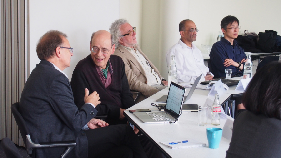 Peter Schlosser (Arizona State University), Carlo Jaeger (Universität Potsdam), Marcel Bursztyn (University of Brasilia), Anand Patwardhan (University of Maryland), Yongsheng Zhang (Development Research Center of the State Council, China)