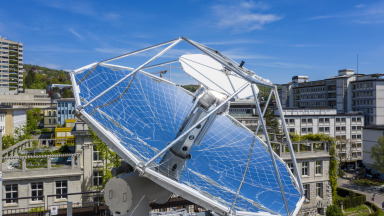 Forschungsanlage in Zürich: Der chemische Prozess wird mit Sonnenenergie angetrieben. 