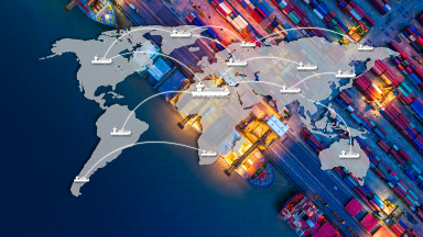 Globale Lieferketten Logistik